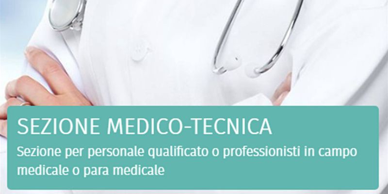 sezione medico tecnica per un personale qualiricato medicale o para medicale